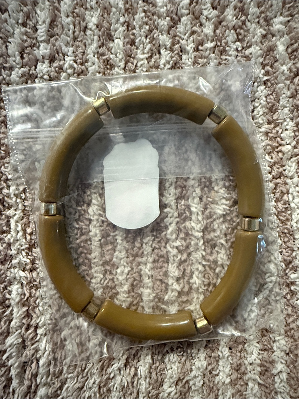Women’s Stretch Bead Bracelet - Brown
